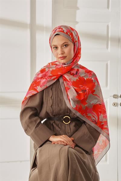 Silk Home Desenli Soft Şal 70023-10