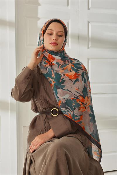 Silk Home Desenli Soft Şal 70023-11