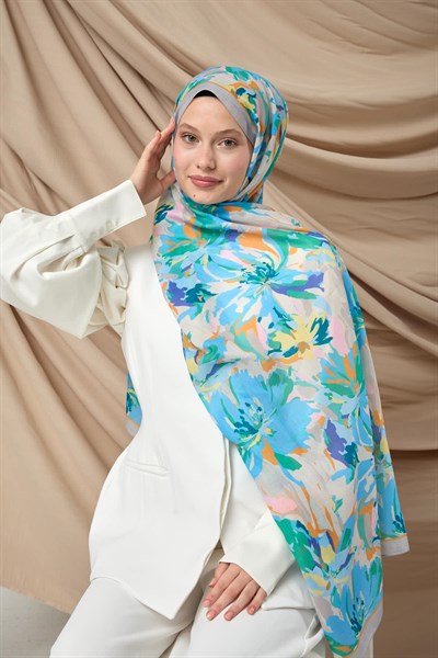 Silk Home Desenli Soft Şal 70023-14