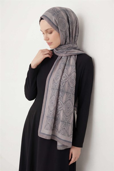 Urban Nature Desen Soluk Lila 75X195 Soft Şal