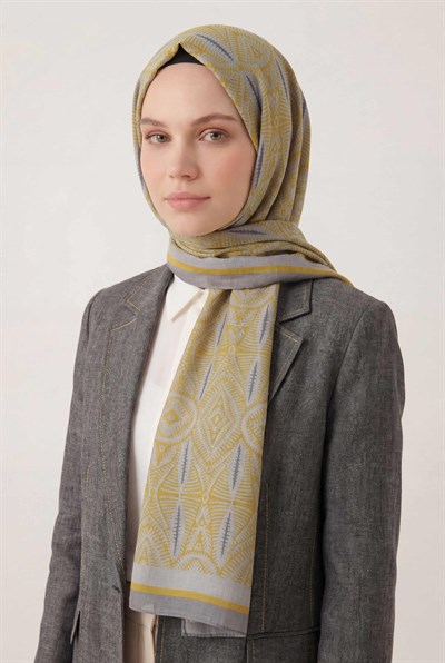 Silk Home Desenli Soft Şal 70025-08