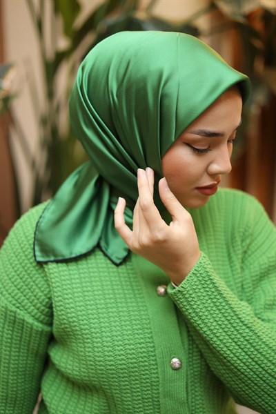 Silk Home Düz Micro Saten Eşarp 28013-14