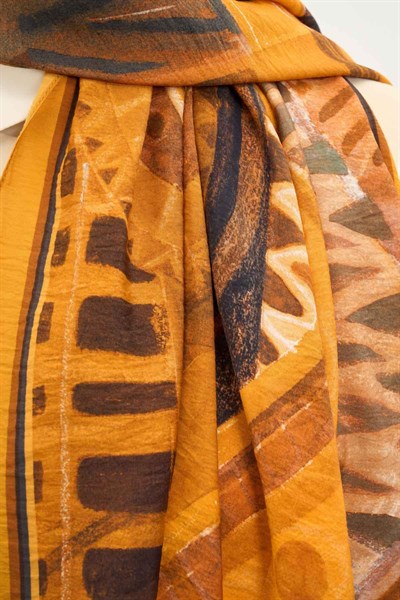 Urban Hours Art Hardal Mayda Şal 190x70