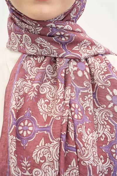 Urban Hours Luvia Gül Kurusu Mayda Şal 190x70