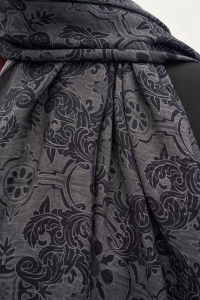 Urban Hours Luvia Antrasit Mayda Şal 190x70