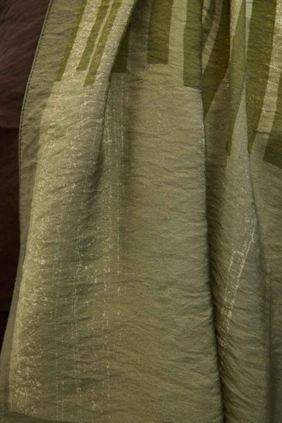 Urban Hours Orya Yeşil Mayda Şal 190x70