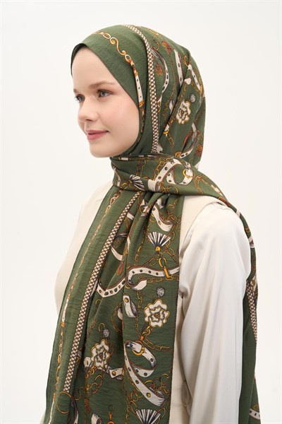 Urban Hours Liora Çam Yeşili Mayda Şal 190x70