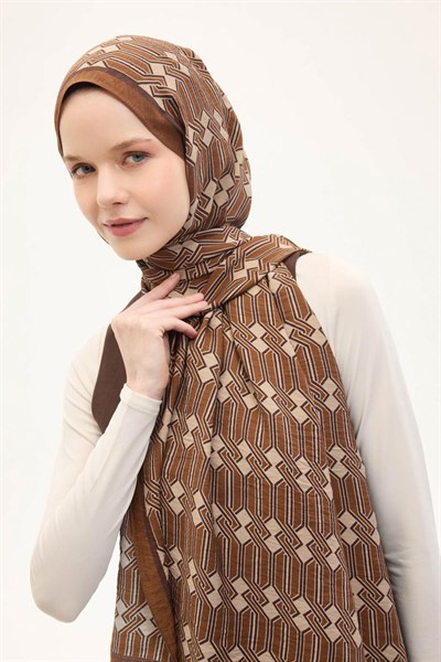 Urban Hours Lumera Tarçın Mayda Şal 190x70