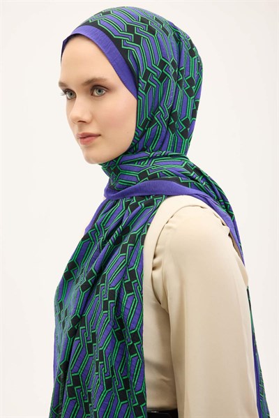 Urban Hours Lumera Mor Mayda Şal 190x70