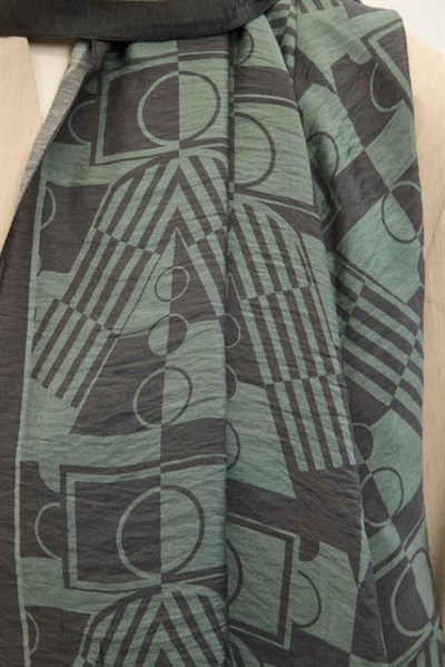 Urban Hours Elvora Antrasit Mayda Şal 190x70