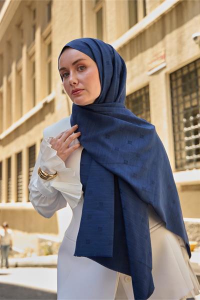 Silk Home Monogram Pamuk İpek Şal 461001-08