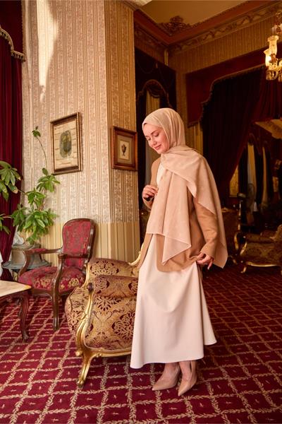 Silk Home Monogram Pamuk İpek Şal 461001-21