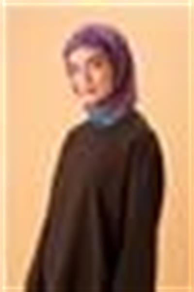 İnce Pamuk Soft Eşarp Zümrüt Yeşili Mor Pudra Pembe Gök Mavi Desenli Kaymaz Dokulu Tok Duruşlu 90x90