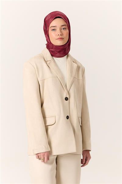 İnce Pamuk Soft Eşarp Vişne-Fuşya Desenli Kaymaz Dokulu Tok Duruşlu 90x90