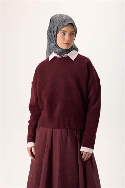 İnce Pamuk Soft Eşarp Gri-Füme Desenli Tok Duruşlu Kaymaz 90x90