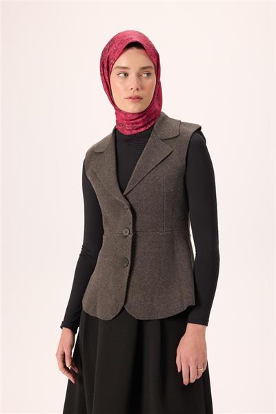 İnce Pamuk Soft Eşarp Fuşya-Bordo Desenli Kaymaz Dokulu Tok Duruşlu 90x90