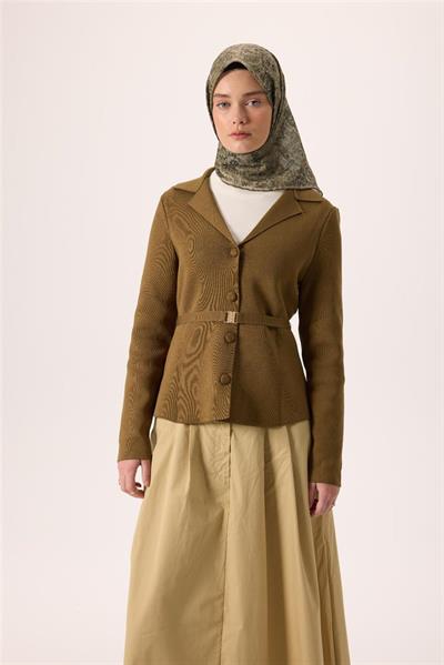 İnce Pamuk Soft Eşarp Yeşil-Koyu Yeşil Desenli Kaymaz Dokulu Tok Duruşlu 90x90