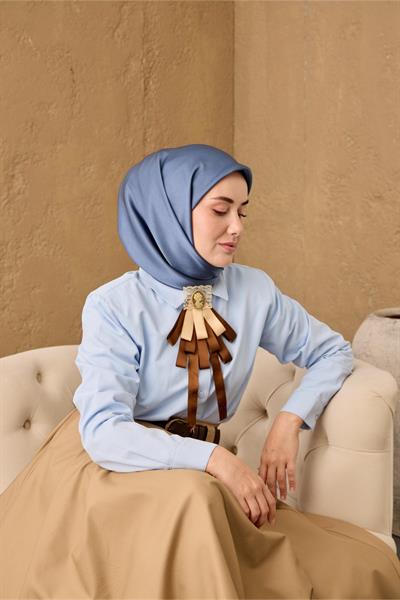 Silk Home Sura İpek Eşarp 11416-S04 İndigo