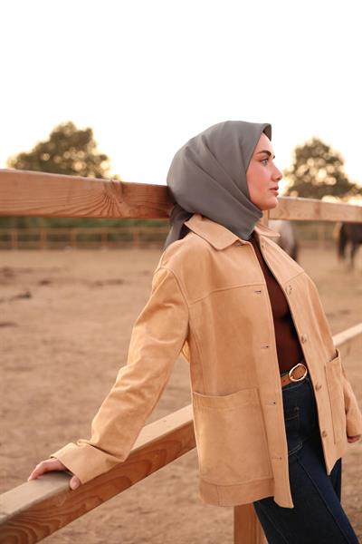 Silk Home Sura İpek Eşarp 11416-S11 Duman