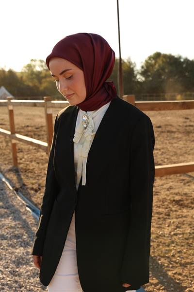 Silk Home Sura İpek Eşarp 11416-S15 Bordo