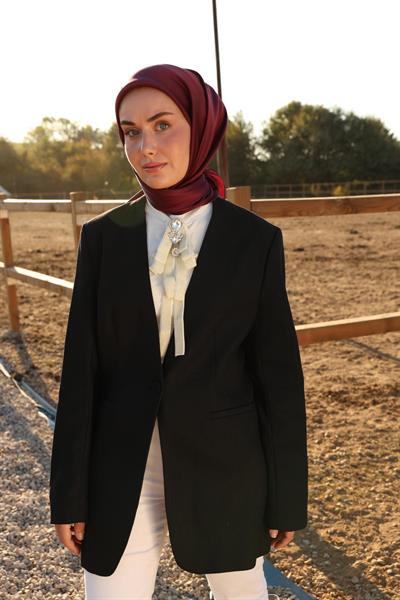 Silk Home Sura İpek Eşarp 11416-S15 Bordo