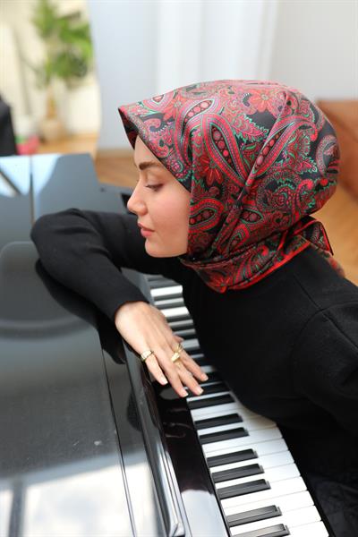 Silk Home Twill İpek Eşarp 11455-10