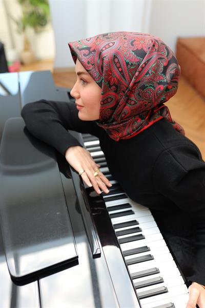 Silk Home Twill İpek Eşarp 11455-10