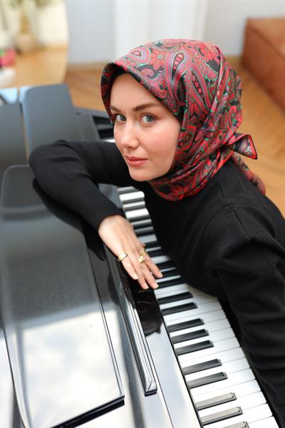 Silk Home Twill İpek Eşarp 11455-10