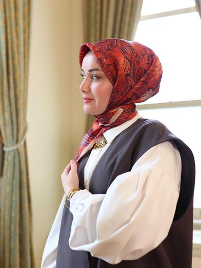 Silk Home Twill İpek Eşarp 11458-01