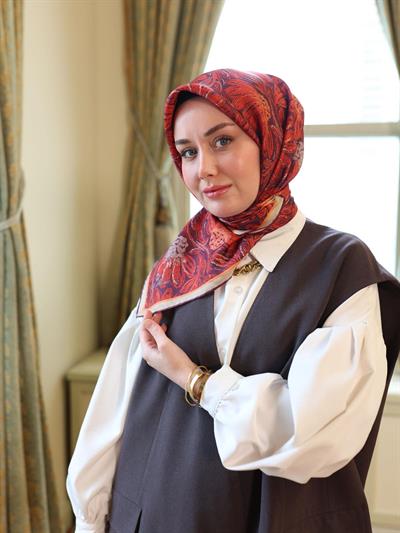 Silk Home Twill İpek Eşarp 11458-01