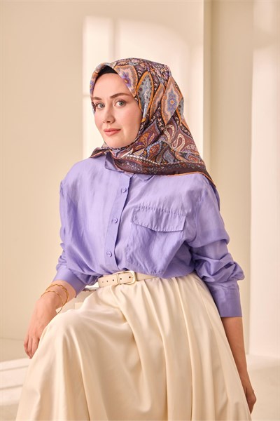 Silk Home Twill İpek Eşarp 11476-25