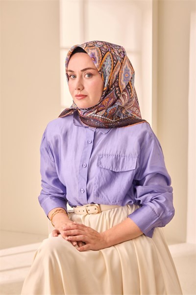 Silk Home Twill İpek Eşarp 11476-25