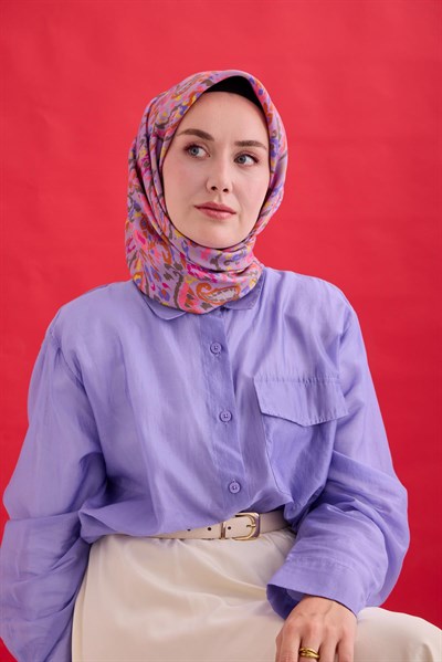 Silk Home Twill İpek Eşarp 11478-42
