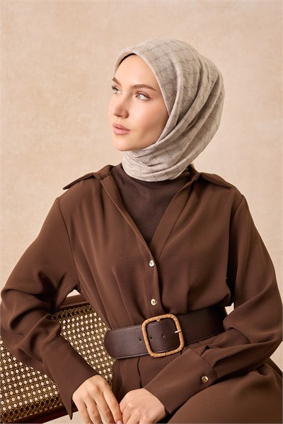 Silkhome Olinda Eşarp Açık Vizon