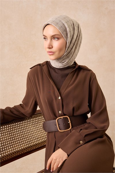 Silkhome Olinda Eşarp Açık Vizon