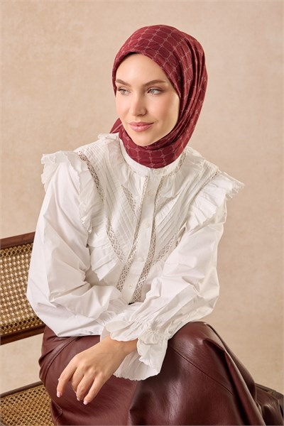 Silkhome Olinda Eşarp Bordo