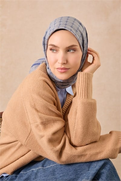 Silkhome Olinda Eşarp Buz Mavisi