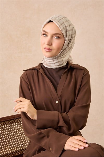 Silkhome Olinda Eşarp Ekru