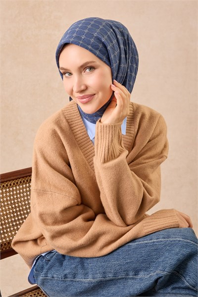 Silkhome Olinda Eşarp İndigo
