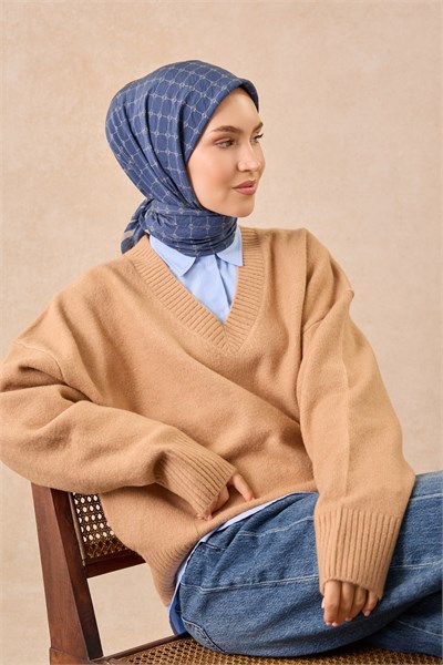 Silkhome Olinda Eşarp İndigo