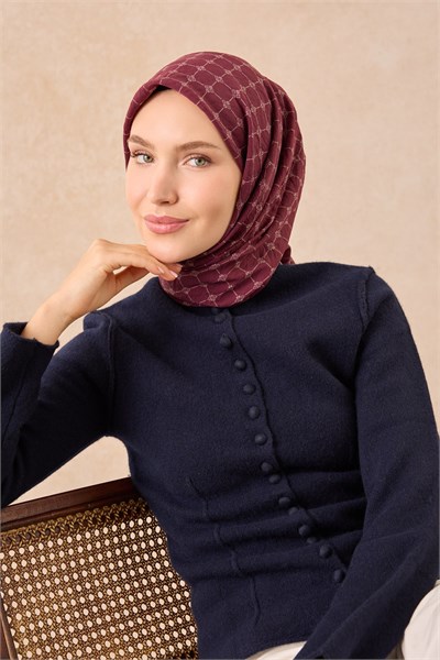 Silkhome Olinda Eşarp Koyu Mürdüm