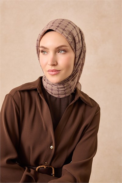 Silkhome Olinda Eşarp Sütlü Kahve