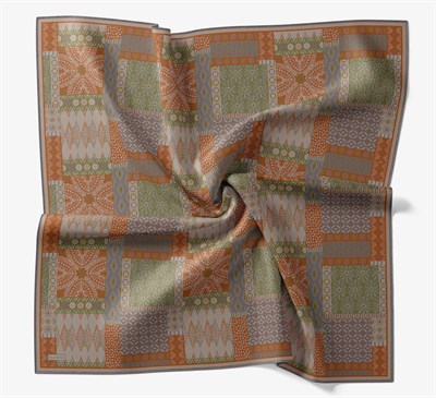 Soft Eşarp Authentic Açık Turuncu