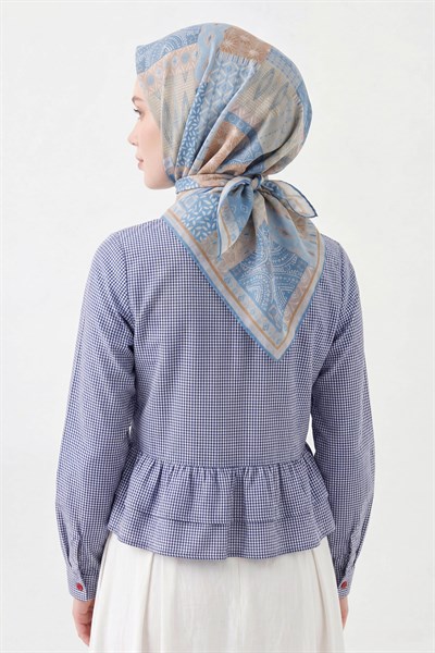 Soft Eşarp Authentic Bebe Mavisi