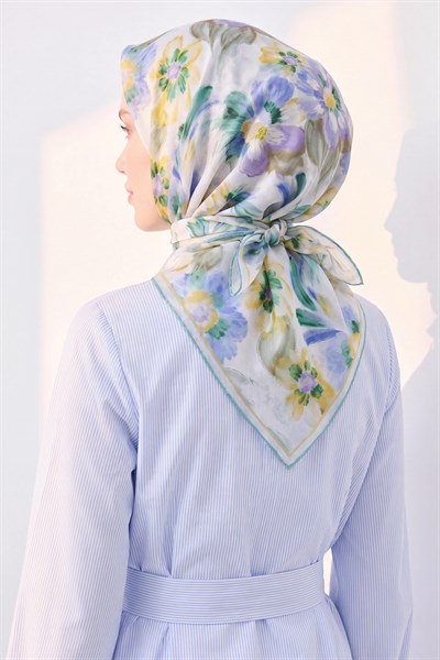 Soft Eşarp Fleur Lila
