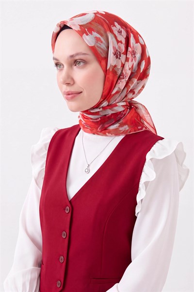 Soft Eşarp Flower Narçiçeği