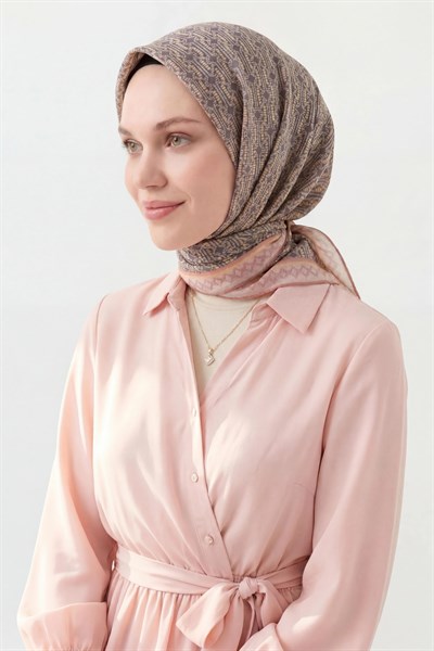 Soft Eşarp Pacman Füme