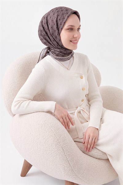 Soft Eşarp Pacman Siyah