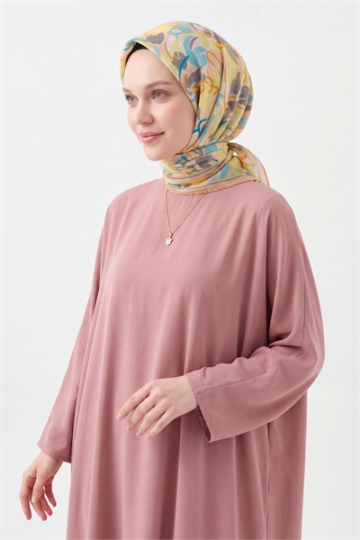 Soft Eşarp Painterly Floral Sarı
