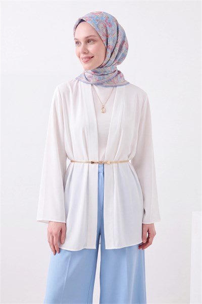 Soft Eşarp Paisley Bebe Mavisi